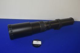 Optomax 1:8F.500mm Zoom Lens with Case