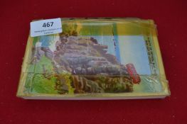 Set of Three Original Bamforth Printing Plates for Postcards: Lands’ End Series A2422