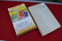 Set of Three Original Bamforth Printing Plates for Postcards: Welsh Comic Series W10