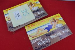 35x Bamforth Postcards Seaside Comic Series 2218