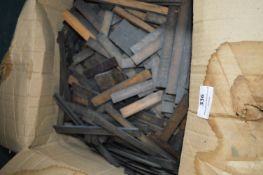 Box of Printer’s Furniture and Reglets