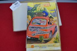 Original Bamforth Printing Plates for Postcards: Welsh Comic Series W23