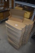 *Quantity of Cardboard Postal Boxes 16 cm L x 33 cm W x 6cm H