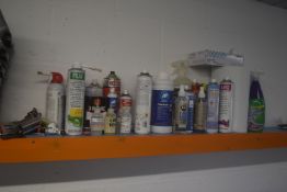 *Assorted Cleaning Solvents, Alcohols, etc.