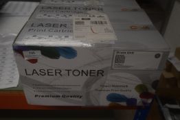 *3x Laser Toner Cartridges