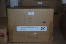 *Box of 50x Cloverleaf Power Cables 1.5m with US Plugs