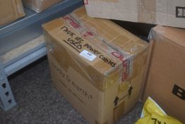 *Box of 17x IEC Power Cables with UK Plugs