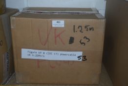 *Box of 53x Figure 8 Power Cables 1.25m with UK Plugs