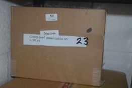 *Box of 23x Cloverleaf Power Cables 1.5m with US Plugs
