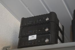 *Three mini PC desktop, computers with Windows 10