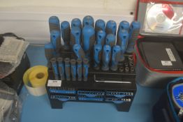 *Screwdriver Set with Workbench Stand