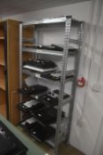 *Galvanised Six Tier Shelving Unit