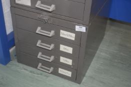 *Set of Steel Component Drawers