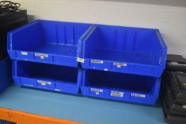 *4x Blue Component Boxes