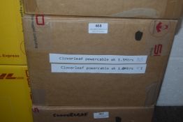 *Box of 35x 1.5m and 7x 1m Clover Leaf Power Cables with UK Plugs