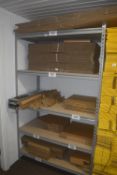 *Quantity of plain brown corrugated boxes, various