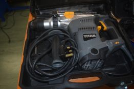 *Titan SDS Rotary Hammer Drill 240v