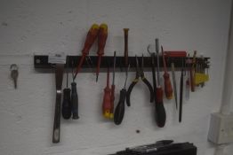 *Magnetic Tool Holder and Assorted Hand Tools