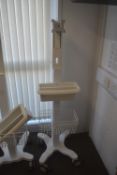 *Four wheeled medical appliance stand