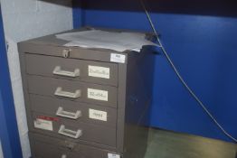 *Set of Steel Component Drawers