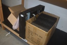 *Box containing power supply cables, box containin