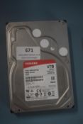 *Toshiba 4TB Hard Drive