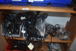 *Two grey plastic boxes containing power supply ca