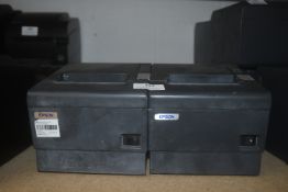*Two Epsom Model M129 H Thermal Printers