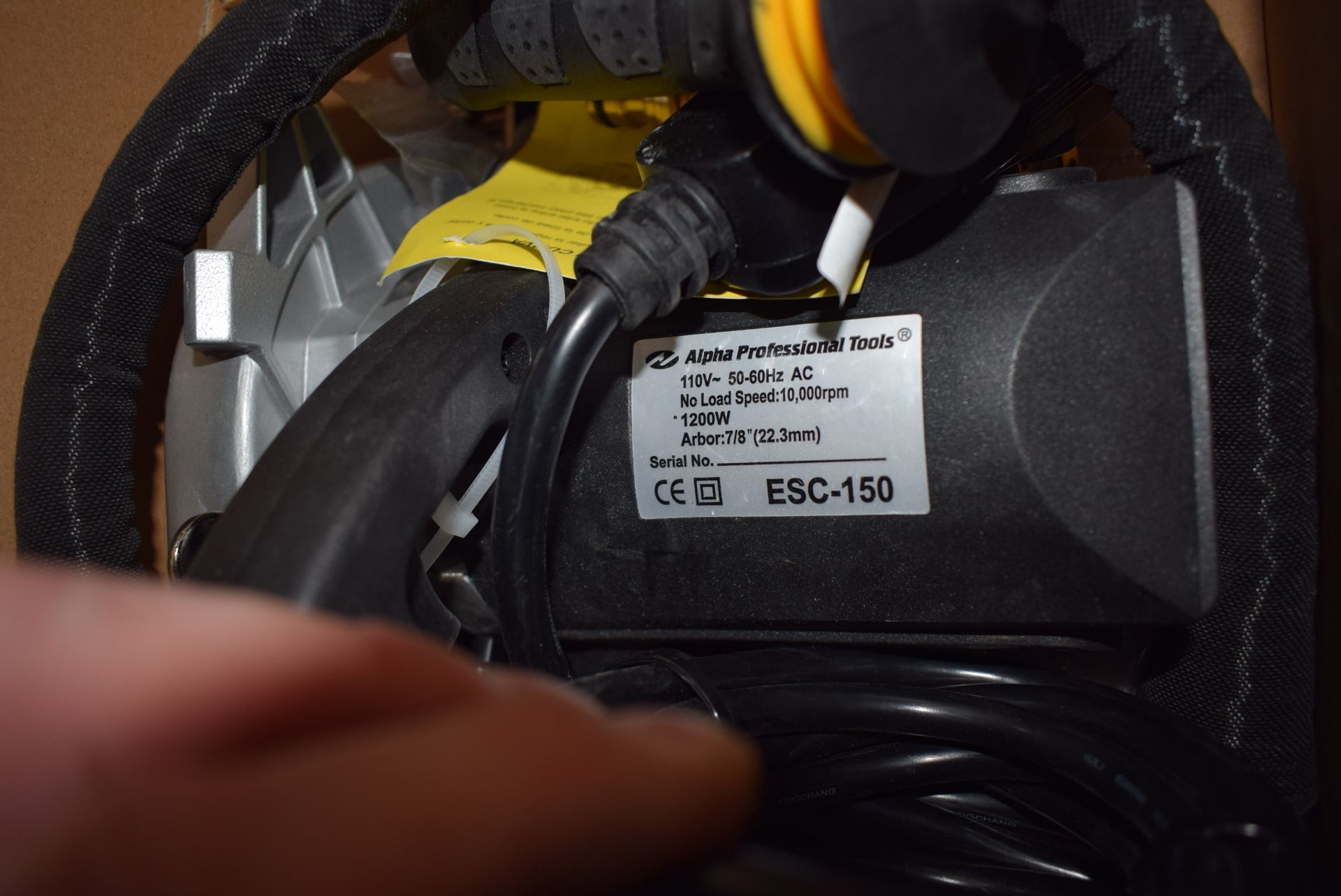 *ESC150 6" wet/dry cutter in box 110V - Image 2 of 2