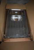 *Franke Stainless Steel 1.5 Bowl Sink with Drainer