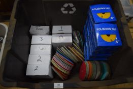 *various polishing pads