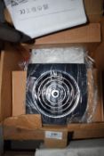 *Chrome Bathroom Extraction Fan System Including Transformer