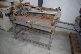 *Engraver with frame and bed by Incimar