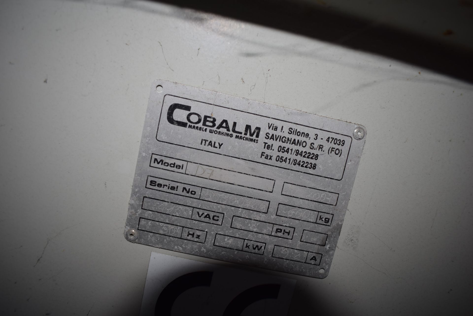 *Cobalm sanding table and dust extractor model D7 - Image 4 of 4