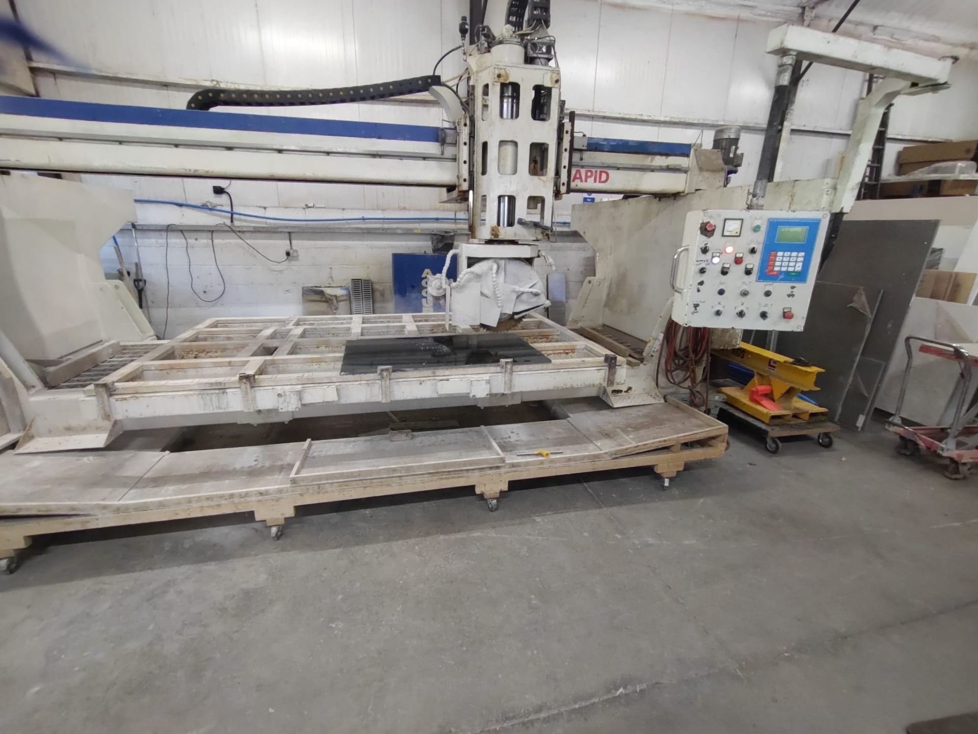 *Accurite Rapid granite stone cutting machine manu - Image 7 of 7