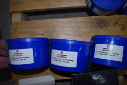 *Three boxes of long life polishing wheels, positi