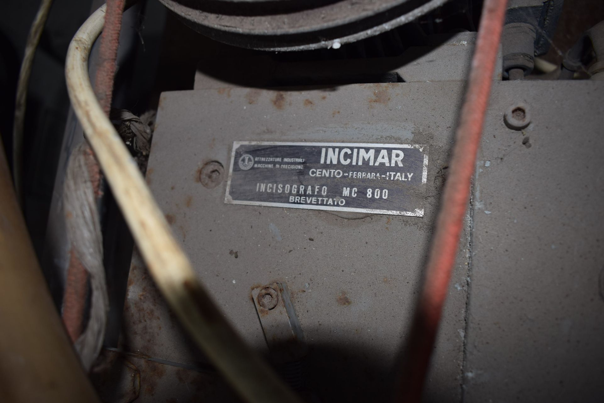 *Engraver with frame and bed by Incimar - Image 2 of 3