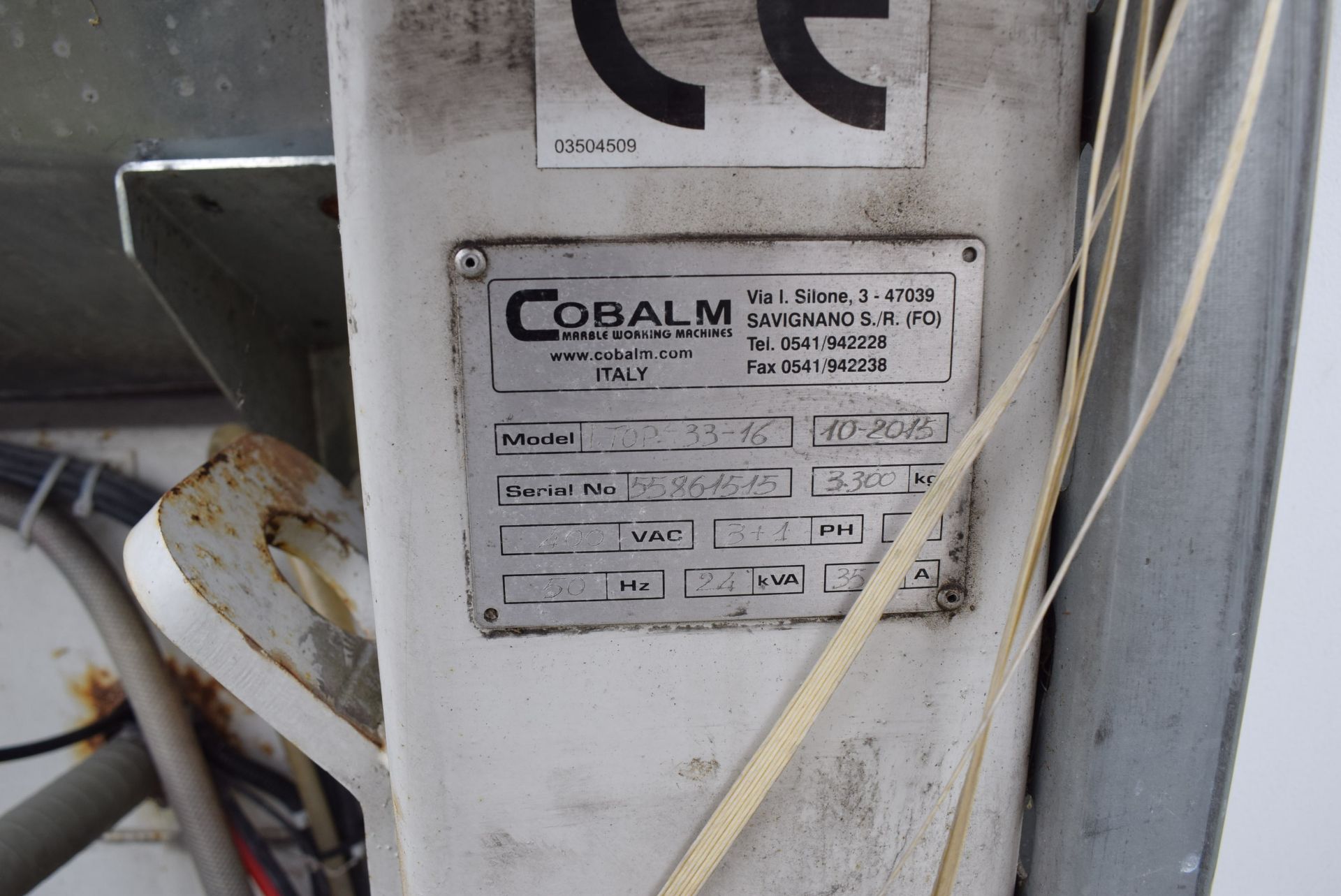 *Cobalm 1-TOP33-16 Machine for Spares - Image 4 of 4