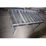 *Roller stand with 11 rollers width 27" length 57"