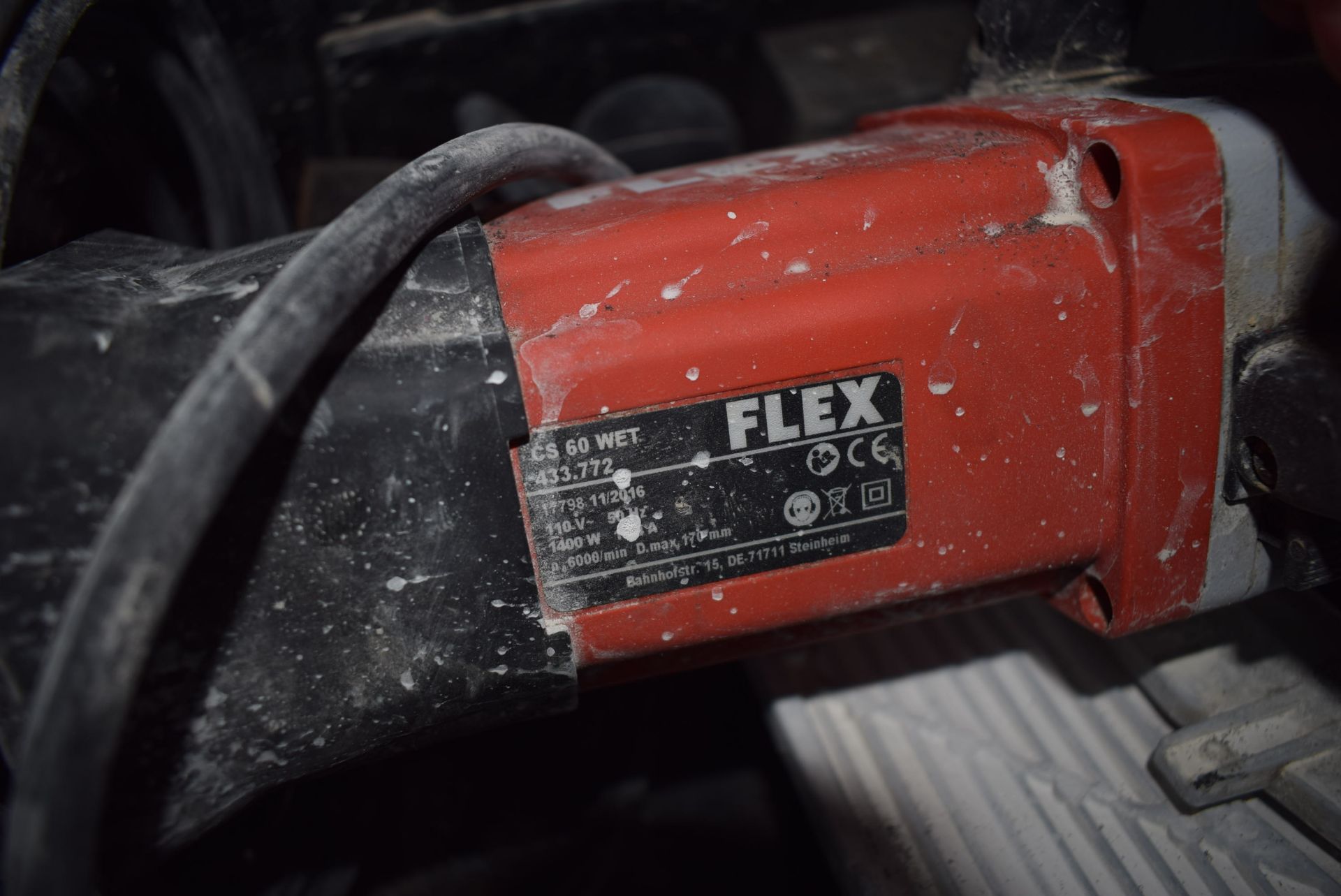 *Flex Cs 60 Wet stone cutter 110v - Image 2 of 2