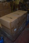 Pallet Containing 9 Boxes of Face Shields