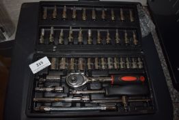 *46pc 1/4” Drive Socket Set