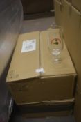 *2x Boxes of Birra Moretti Pint Glasses