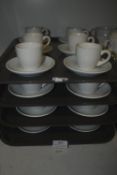 *4x Trays of 6 Small Cups & Saucers