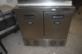 Foster LR240 Stainless Steel Double Door Freezer Unit