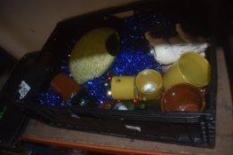 *Mixed Lot of Assorted Candle Holders, Piggybank, Christmas Decorations, etc.