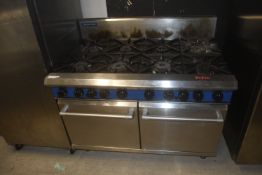*Blue Seal Eight Ring Burner over Double Oven
