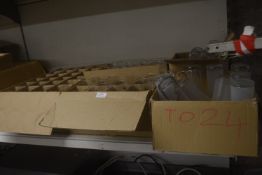 *4x Boxes of Assorted Branded Pint and Half Pint Glasses Including Beck Vier, Magners, Carling, etc.