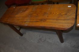 Small Bar Table with Wavy Edge