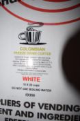 *12x Reems of 25 Cups of Columbian Freeze Dried Coffee White
